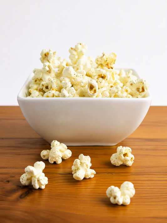 Dill Pickle and Garlic popcorn