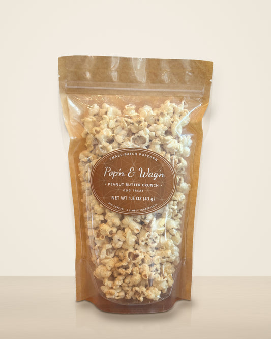 Pop'n & Wag'n - Popcorn Treats for Dogs
